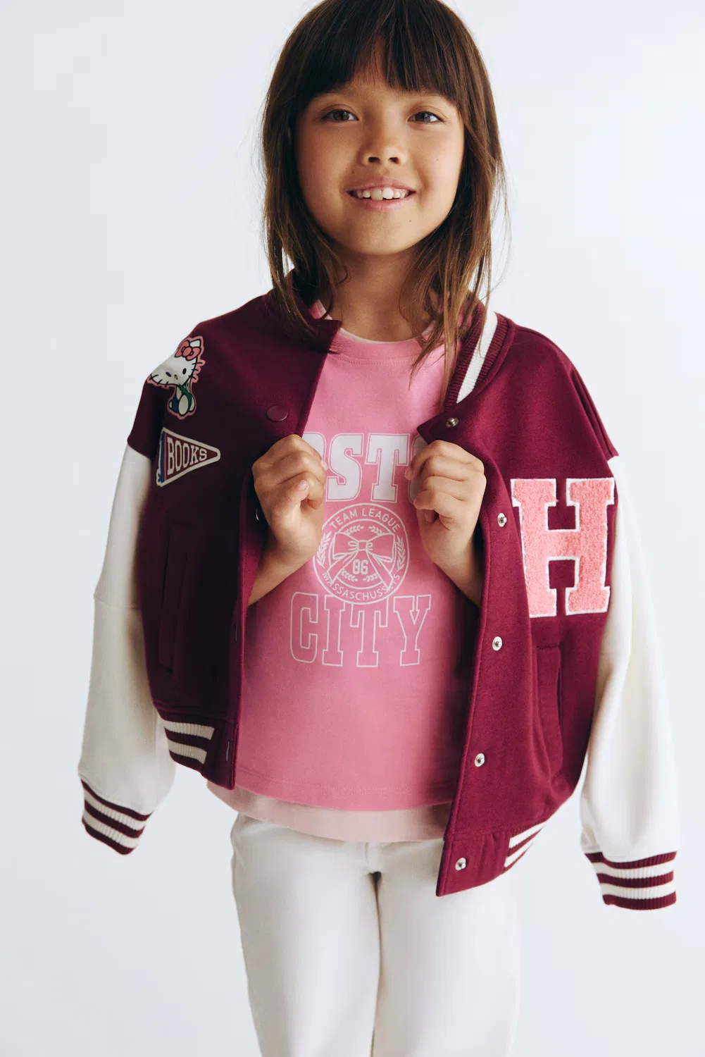 Футболка H&M, Rosa/Boston City — фото 2