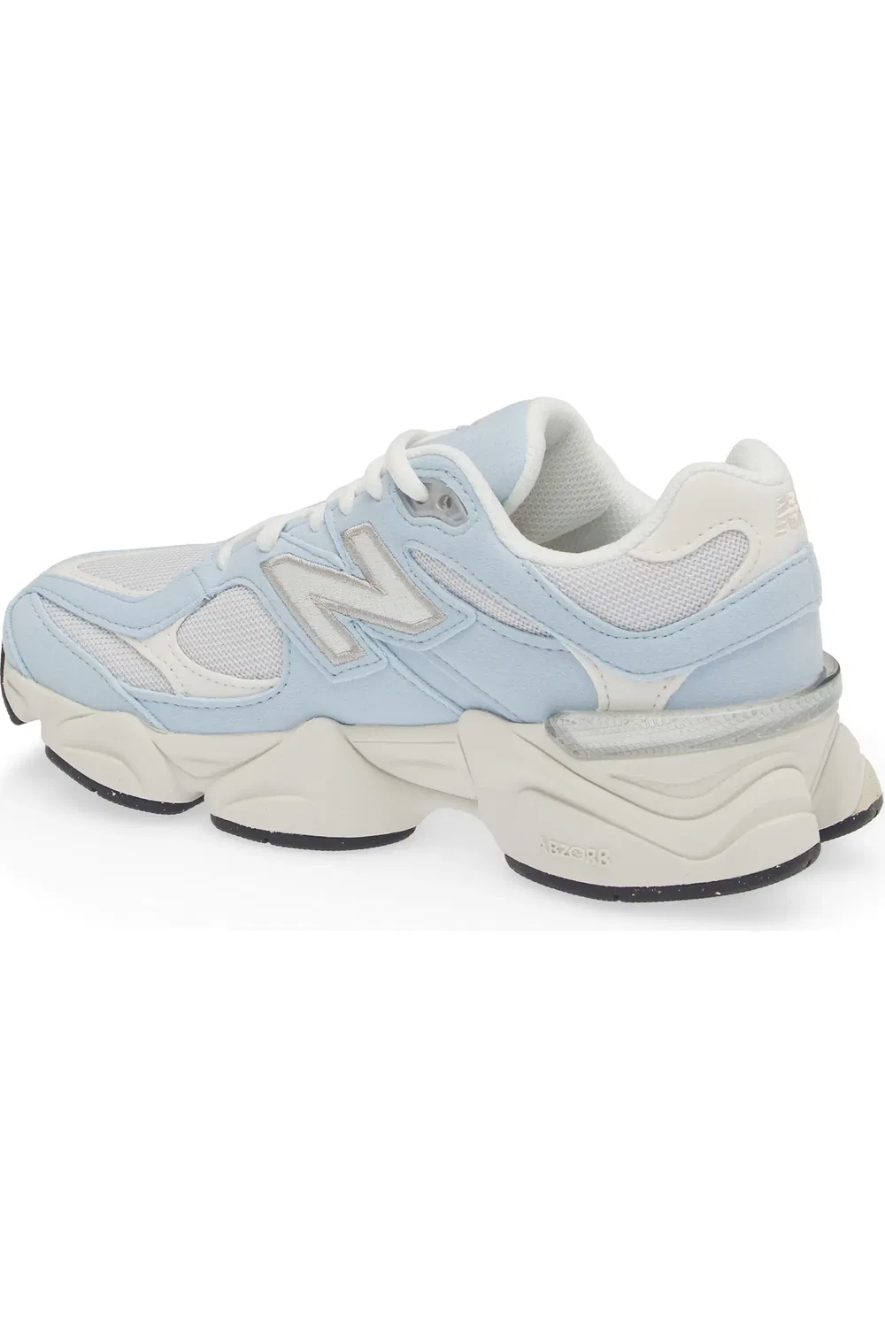 Детские кроссовки на толстой подошве 9060 New Balance, Oxford Blue/Grey Matter — фото 2