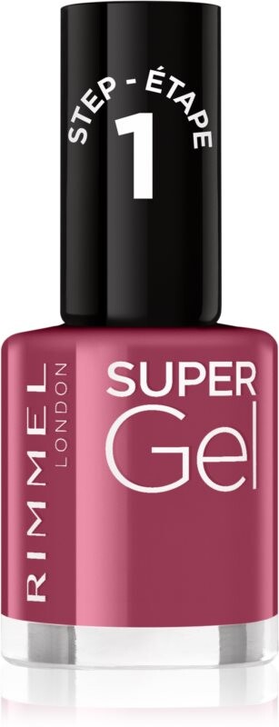 

Покрытие ногтей гель-лаком без использования УФ/LED лампы Rimmel Super Gel, оттенок 030 Wild гal 12 мл