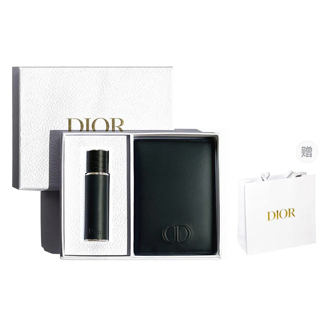 Мужской набор пробников ароматов Wild Perfume Box DIOR, Black — фото 2