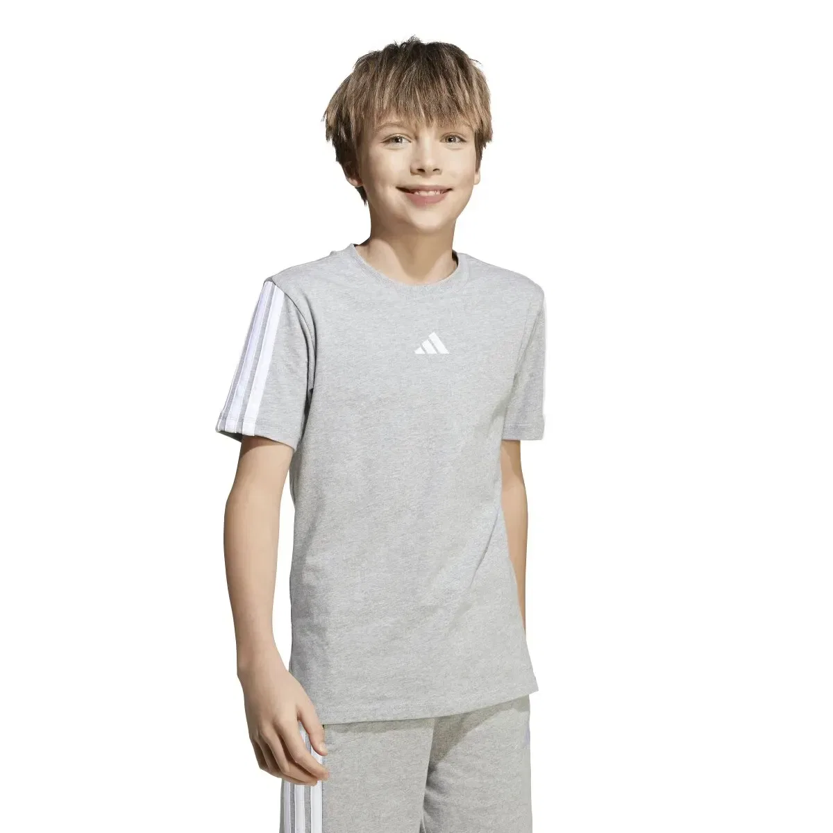 Детское футболка для мальчиков с длинным рукавом adidas, Gris