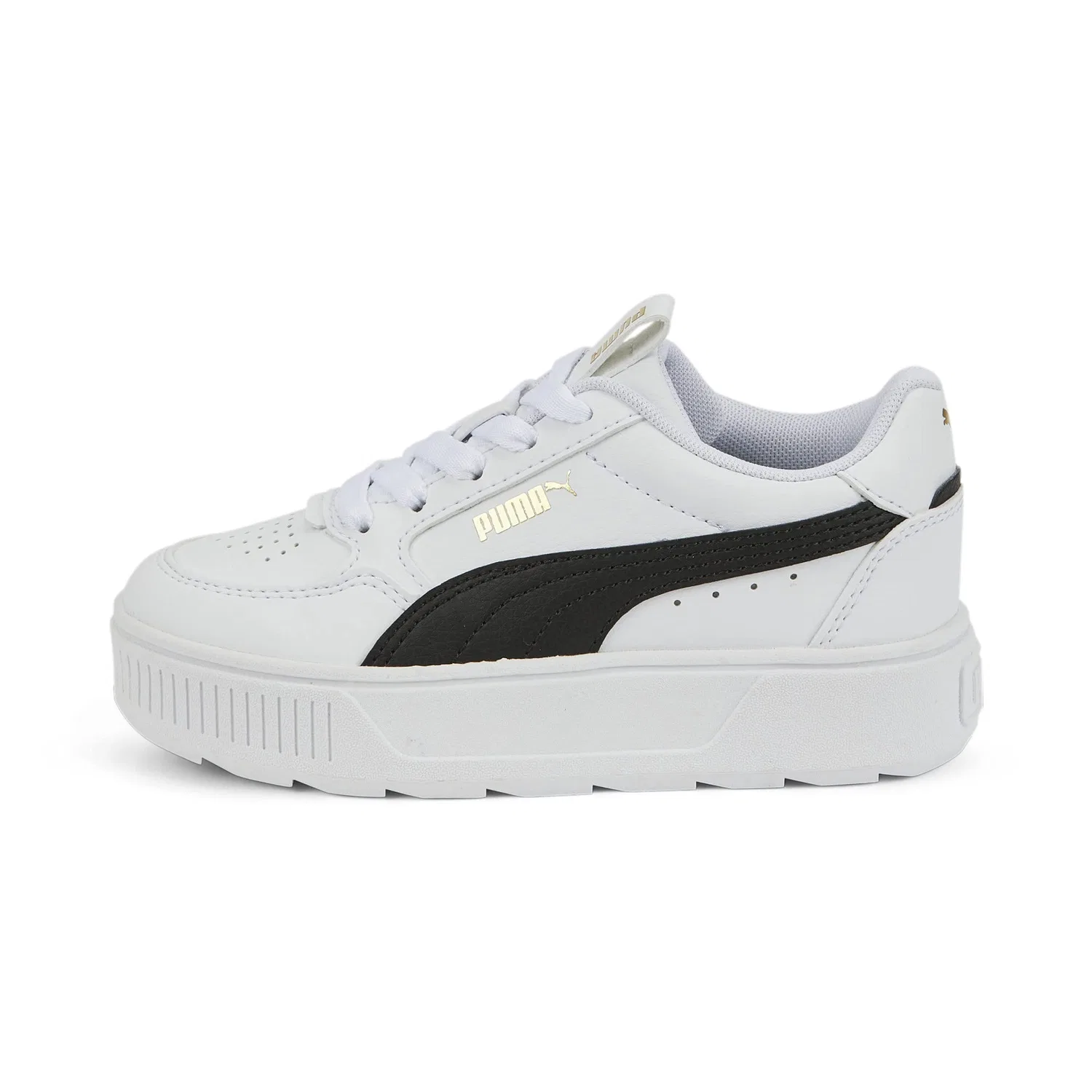 Детские кроссовки для девочек Karmen Rebelle PUMA, White Black