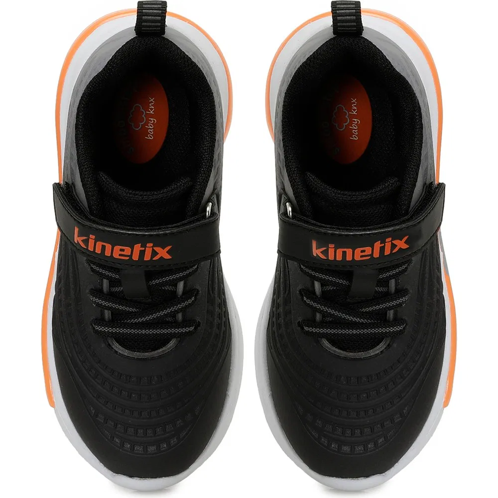 Детские спортивные кроссовки для мальчиков черные Kensal P 5fx Kinetix — фото 4