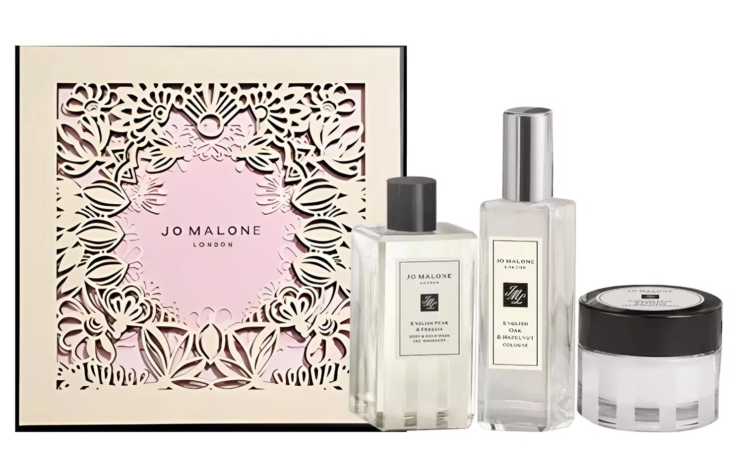 Набор парфюмерной воды и средств для тела Jo Malone London UK Oak And Hazelnut, 30 мл + 100 мл + 50 мл
