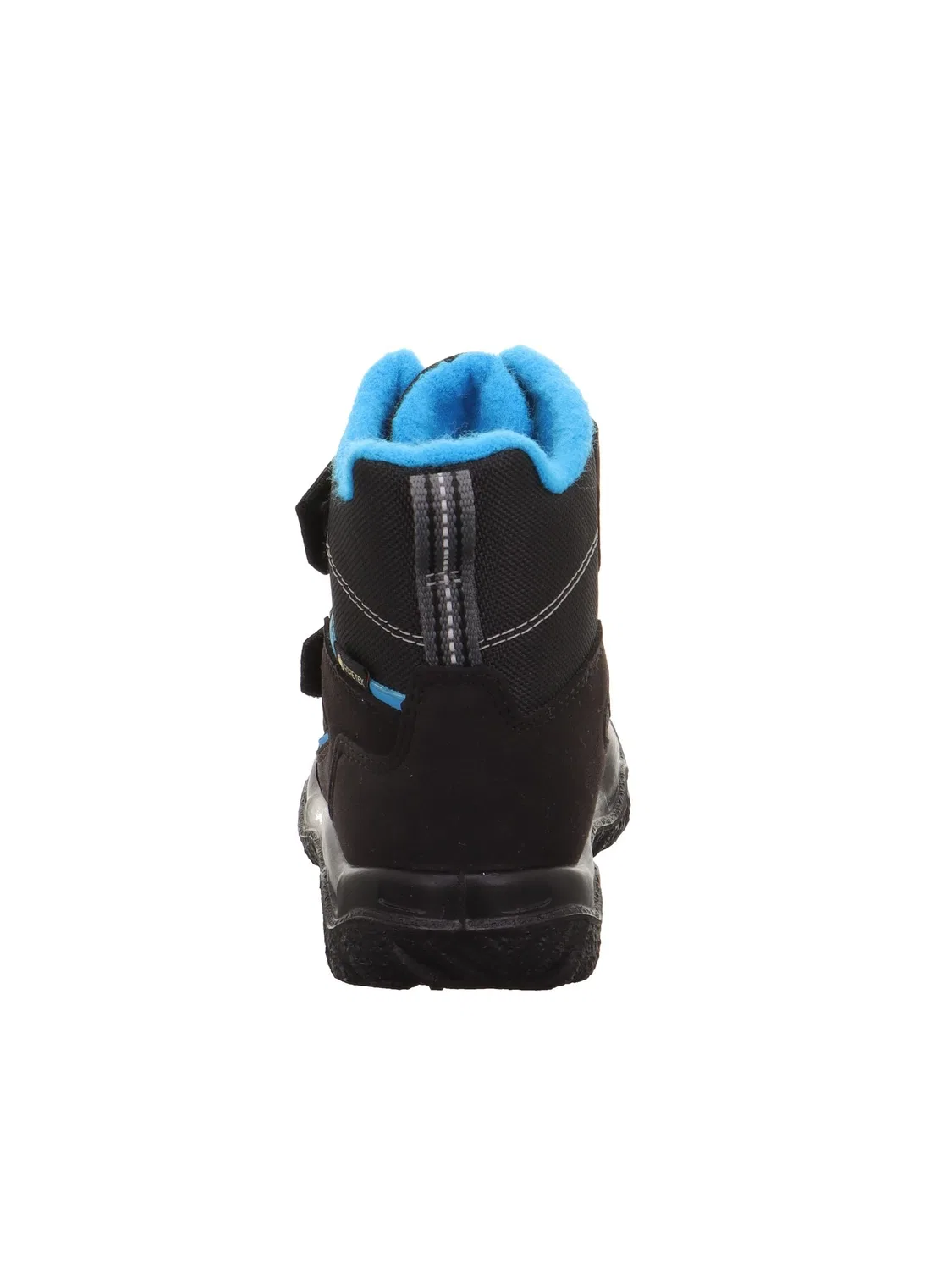 Детские снежные ботинки для мальчиков утепленные Husky Warm Gefütterte Gore-Tex Superfit, Black Turquoise — фото 3