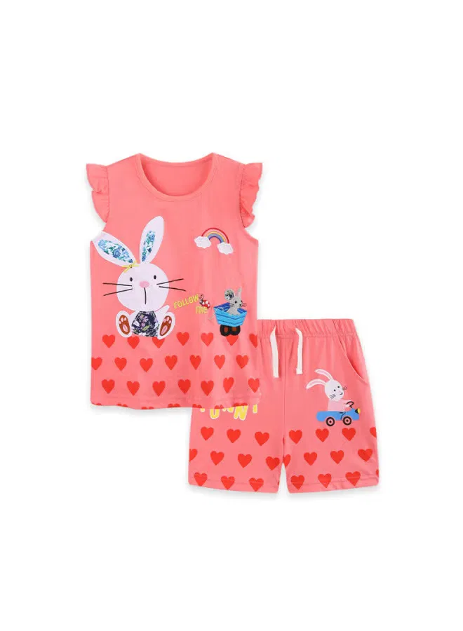 Комплект детской одежды с вышивкой кролика Aosta Betty Store
