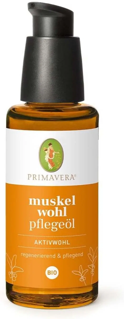 Массажное масло для мышц Aktivwohl Muscle, Primavera, набор 10 x 50 мл, Organic
