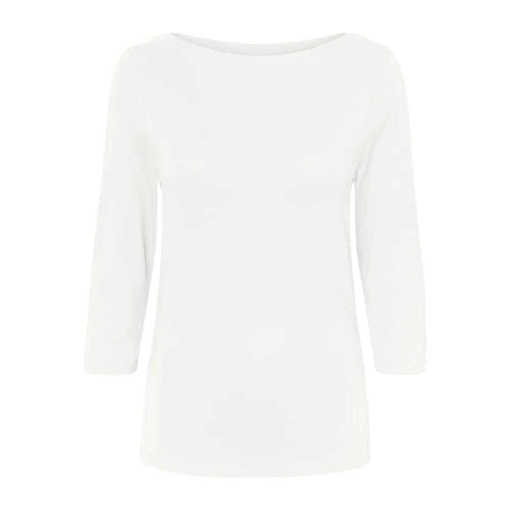 

Футболка Vero Moda Panda Modal Petite 3/4 sleeve, белый
