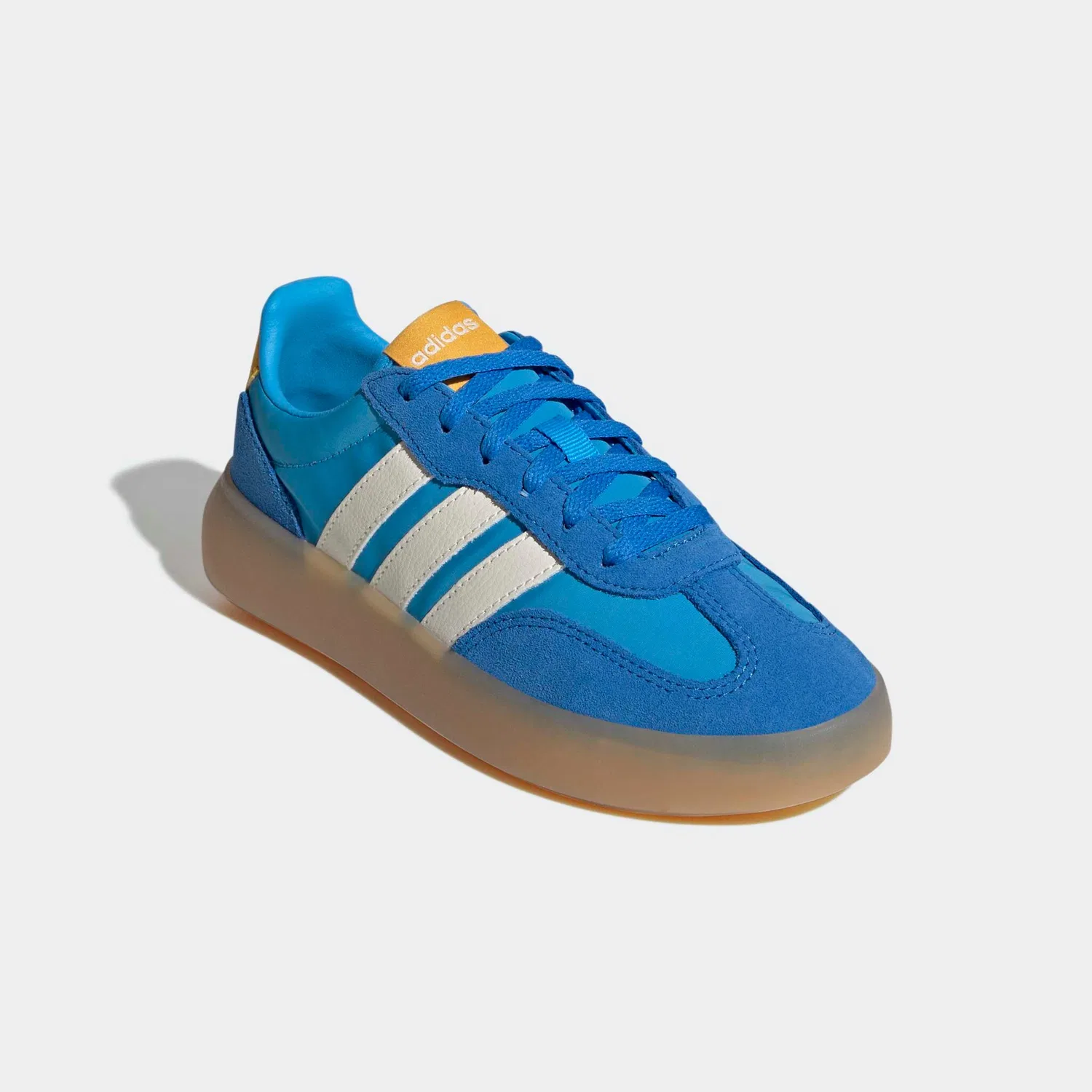 Детские кроссовки с T-Toe дизайном Barreda Decode Adidas Sportswear, Lucid Aquamarine/Off White/Collegiate Gold