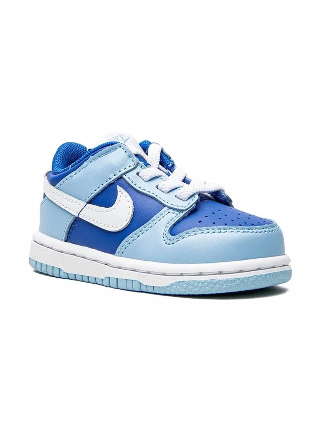 Детские кроссовки Nike Dunk Low из телячьей кожи Argon Blue — фото 2