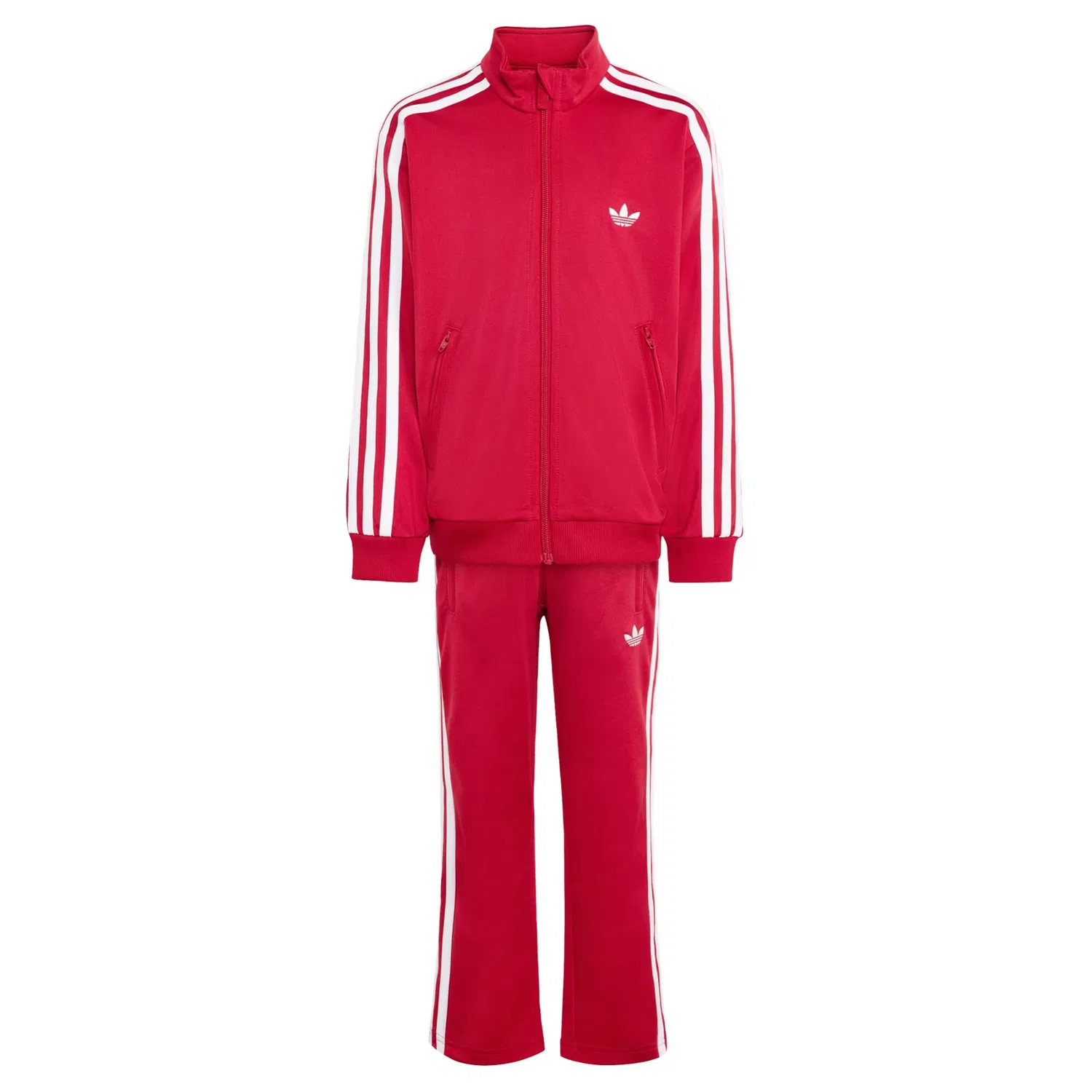 Спортивный костюм Adidas Originals Regular Firebird красного цвета