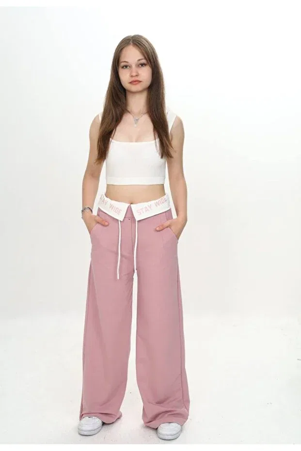 Детские спортивные штаны для девочек хлопковые Pantulux, Pink