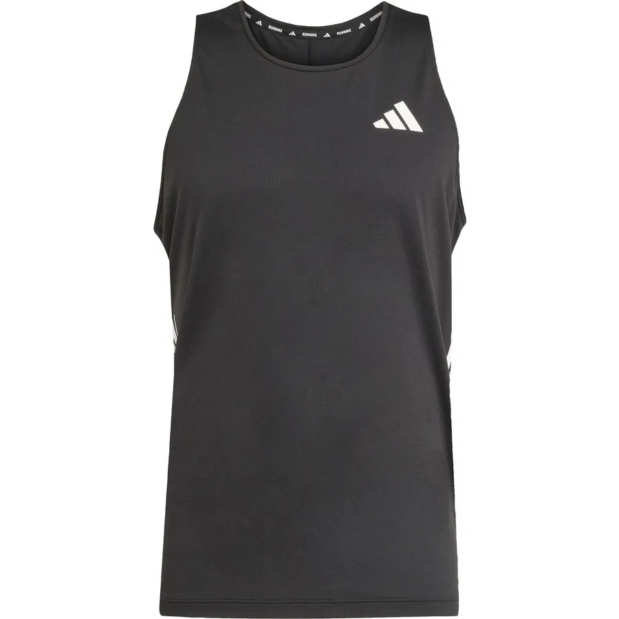 Мужская майка-безрукавка с принтом Performance JZ6544 ADI365 Climacool Running Tank Top adidas, Черный — фото 3