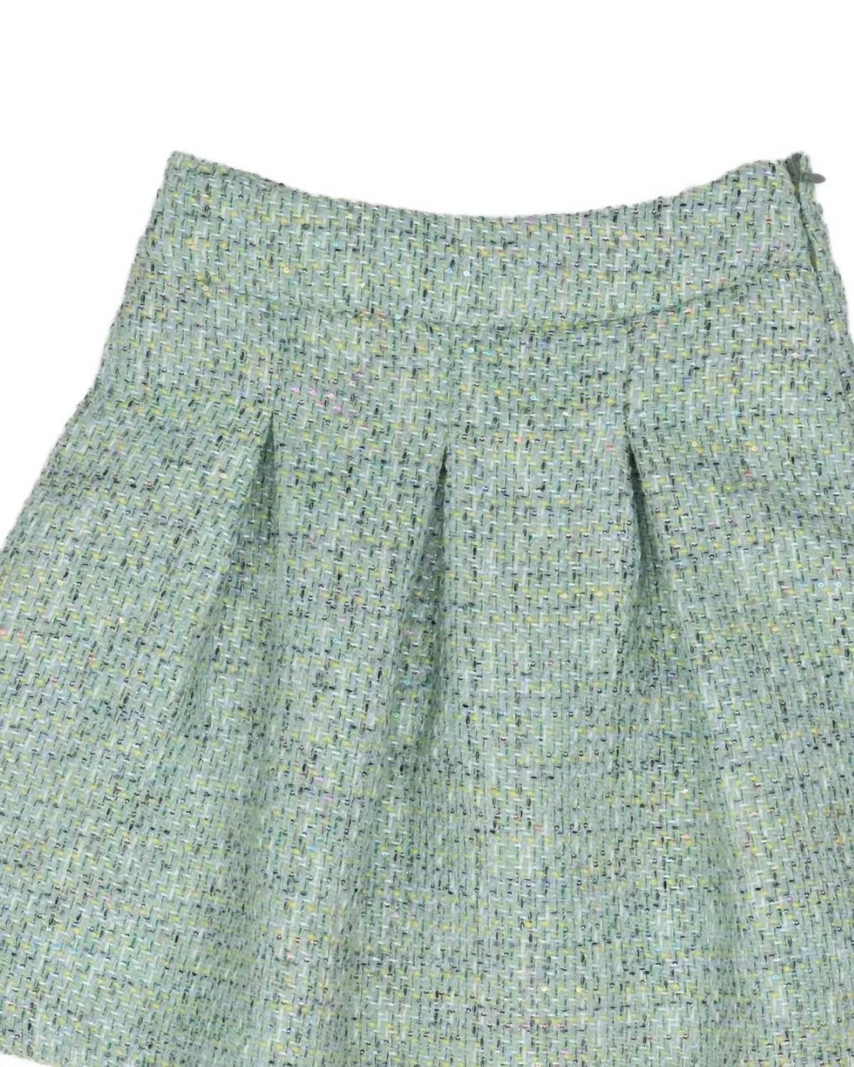 Детская юбка для девочек с блеском Cassidy Tweed THE OAKS APPAREL, зеленый — фото 2