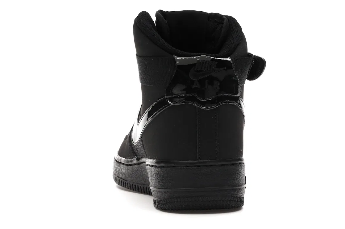 Детские кроссовки Lifestyle Nike Air Force 1 High, Black/Black/Black — фото 4