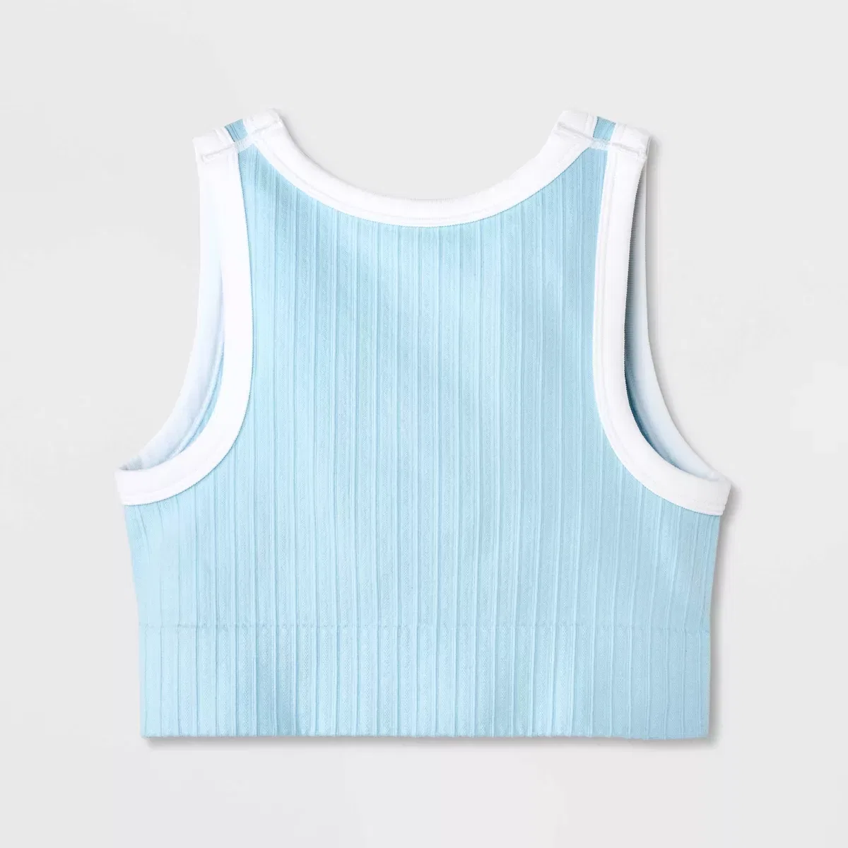 Детское бра для девочек с контрастной отделкой Без швов KIDS SOCKS/PACKAGED UNDERWEAR, Blue — фото 2
