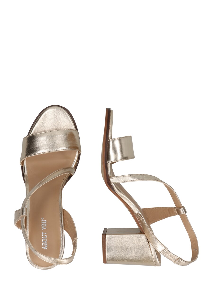 Босоножки на высоком каблуке ABOUT YOU Strap Sandals Elanur, золотой — фото 2