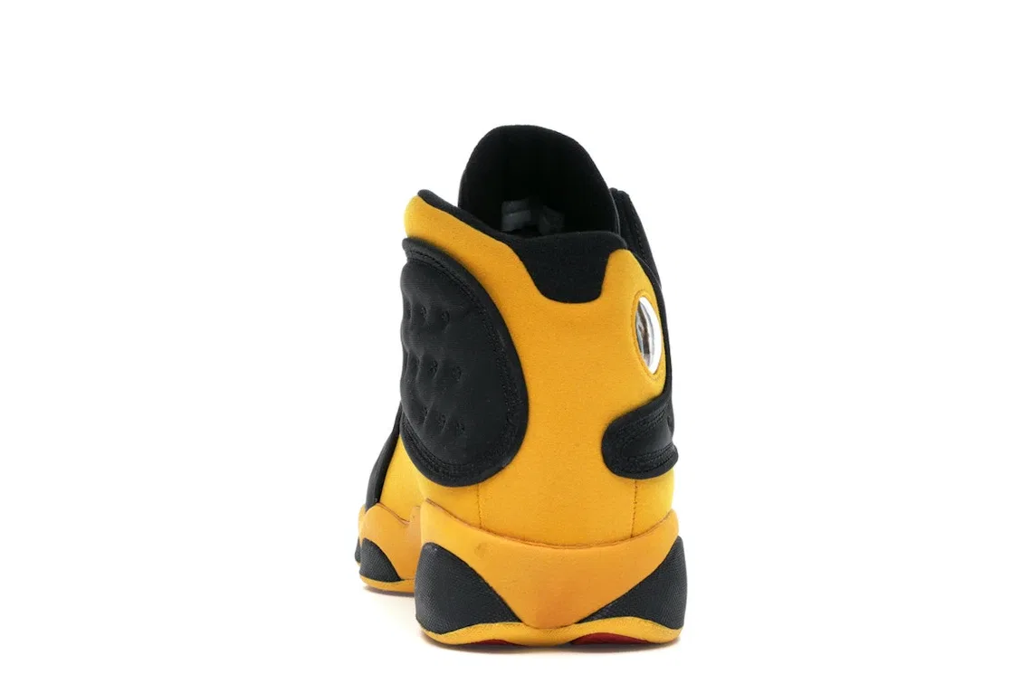 Детские кроссовки Lifestyle с принтом Jordan 13 Retro Jordan, Black/University Red-University Gold — фото 4