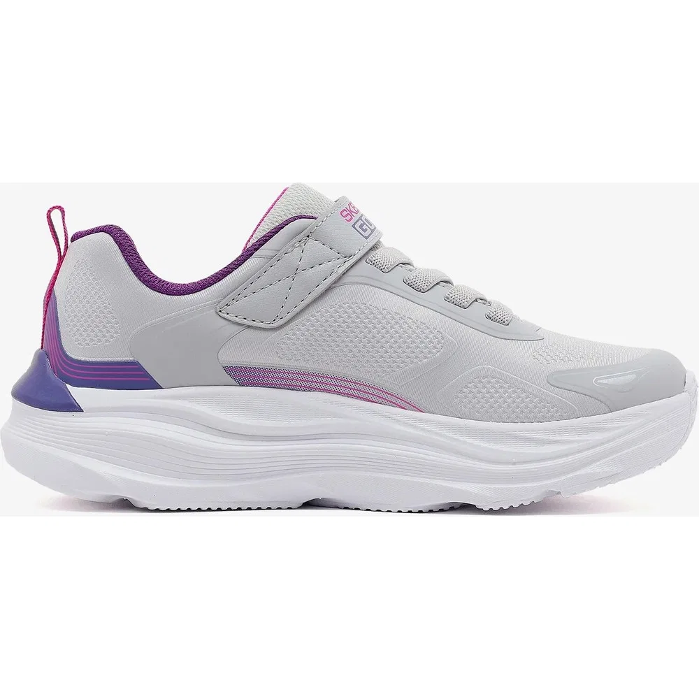 Детские кроссовки для девочек с сетчатым верхом Max Run Skechers — фото 2