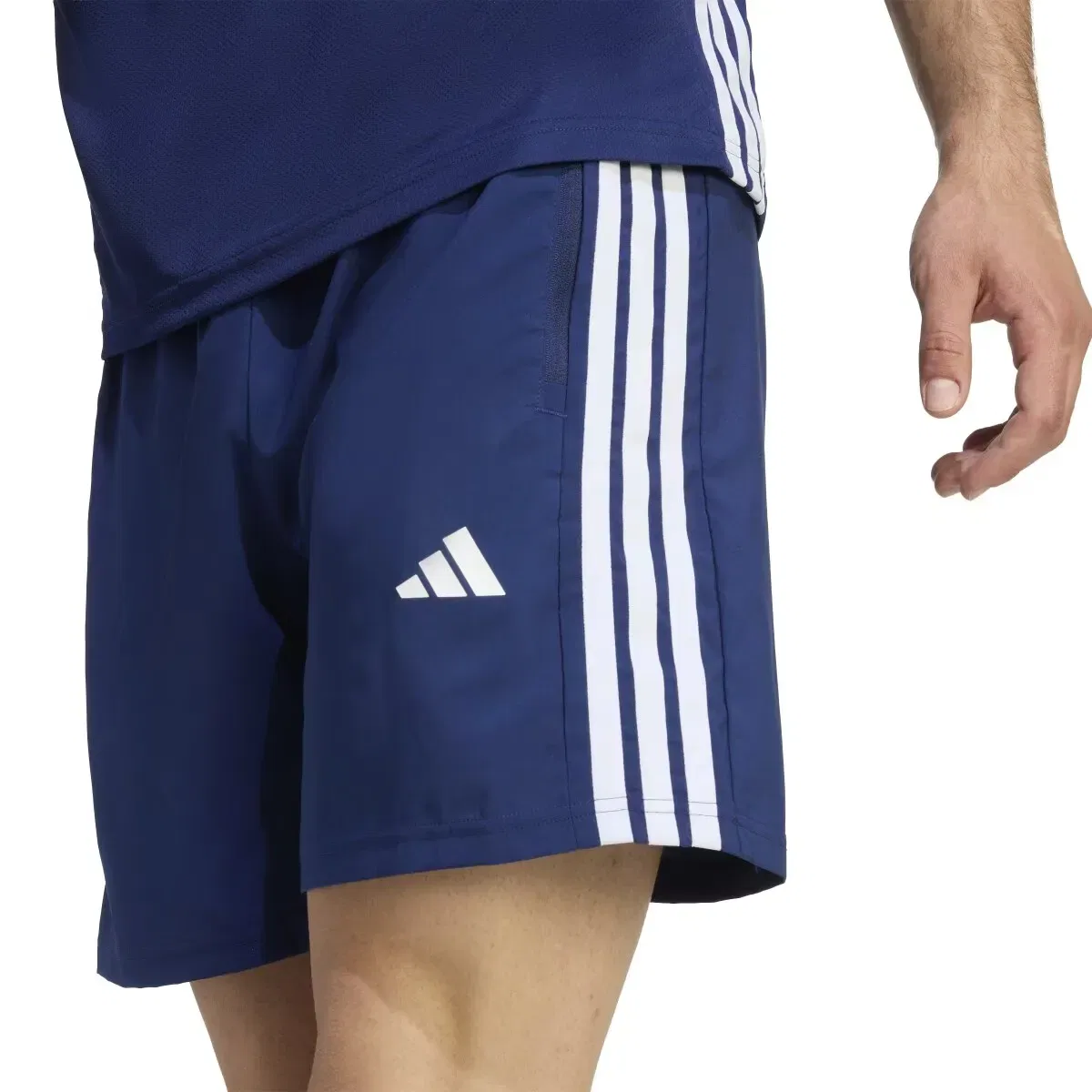 Мужские шорты для тренировок из полиэстера Workout Essentials adidas, Azul — фото 4