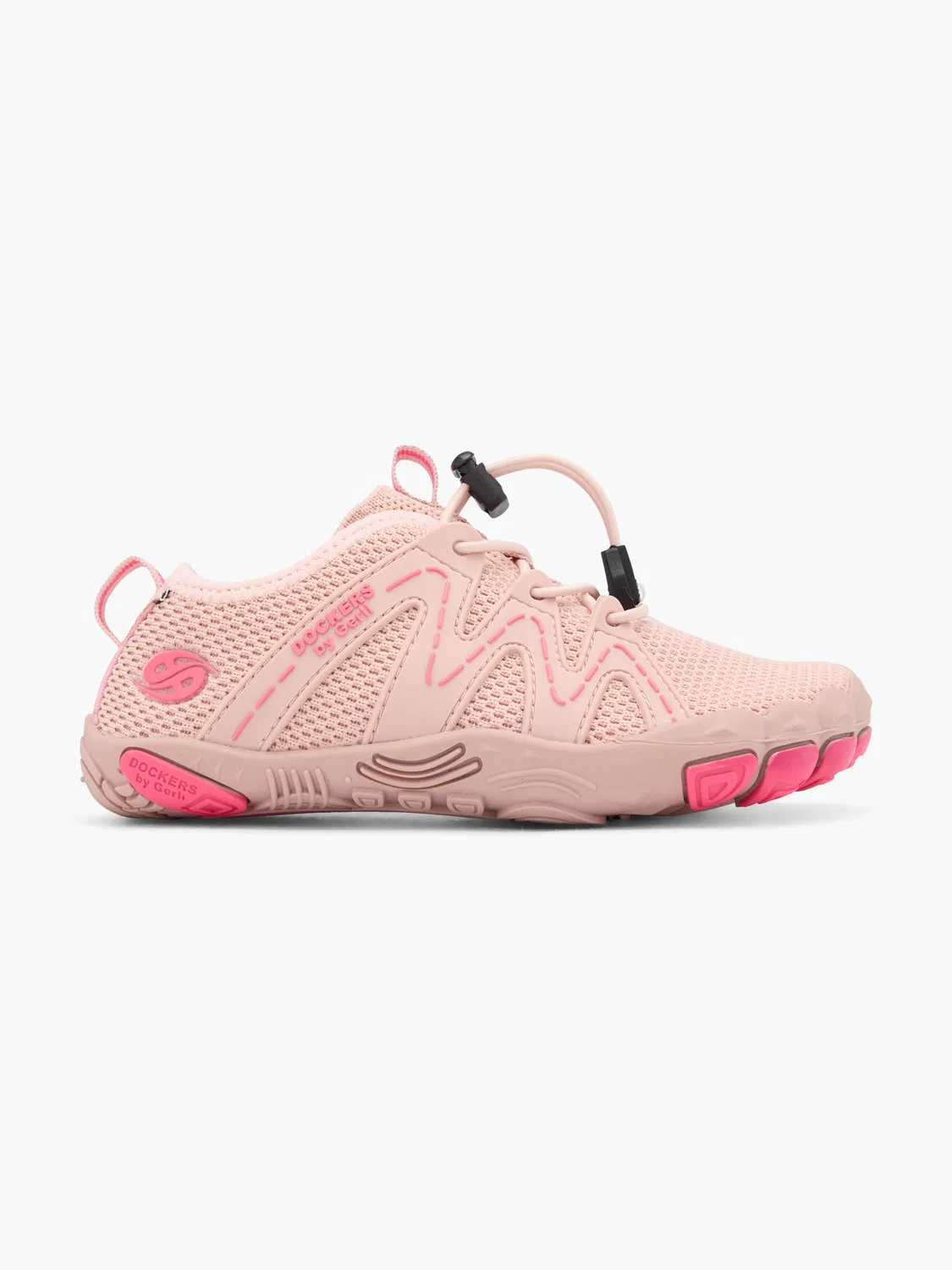 Детские полуботинки без шнуровки Dockers, цвет Fuchsia