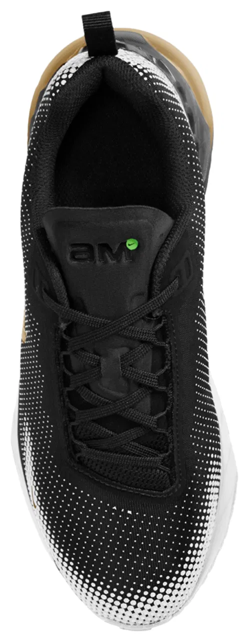 Кроссовки для мальчиков Air Max Phoenix Nike, цвет Black/Metallic Gold — фото 3