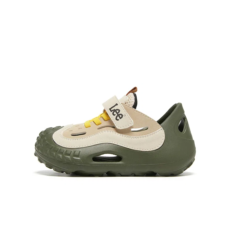 Детские сандалии с закрытым носком Lee, Army Green