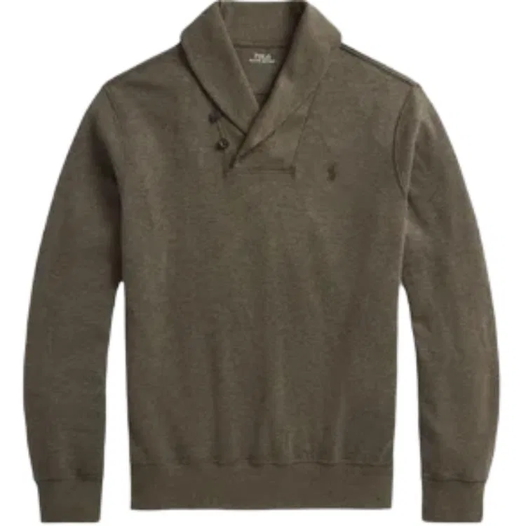 Мужской свитер в классическом стиле, Green Polo Ralph Lauren