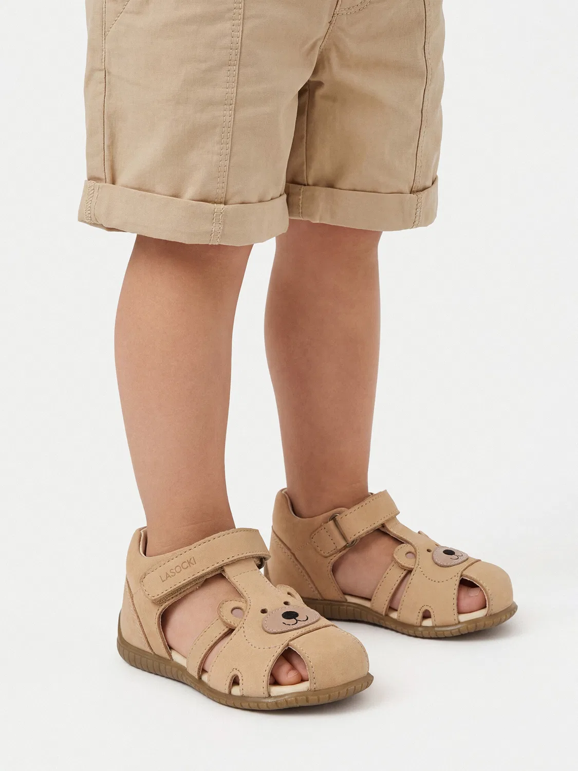 Сандалии для мальчика Lasocki Kids, бежевый