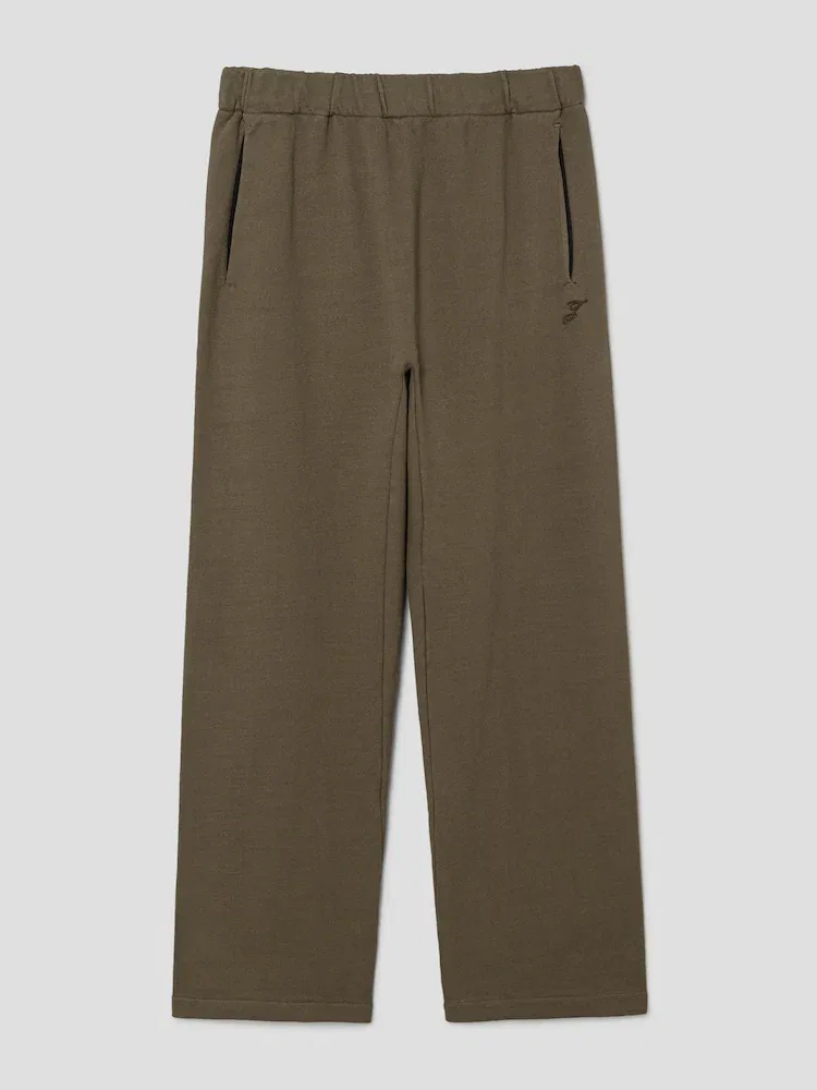 Спортивные штаны, стрейт-фит, Le Jogging Rond Carre JACQUEMUS, Dark Khaki