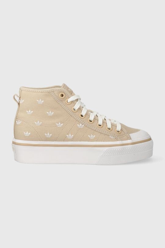 

Кроссовки Nice на платформе adidas Originals, бежевый