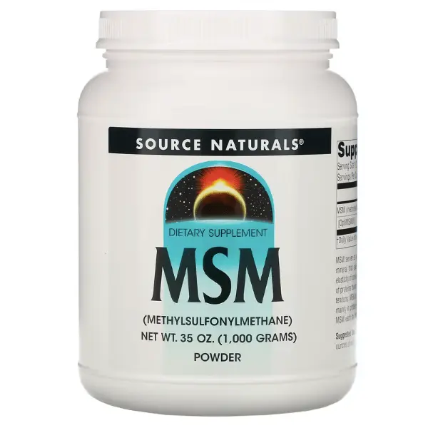 

МСМ в виде порошка Source Naturals, 1000 г