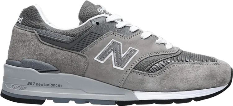 Кроссовки New Balance M997GY 'Made In The USA', серый — фото 2