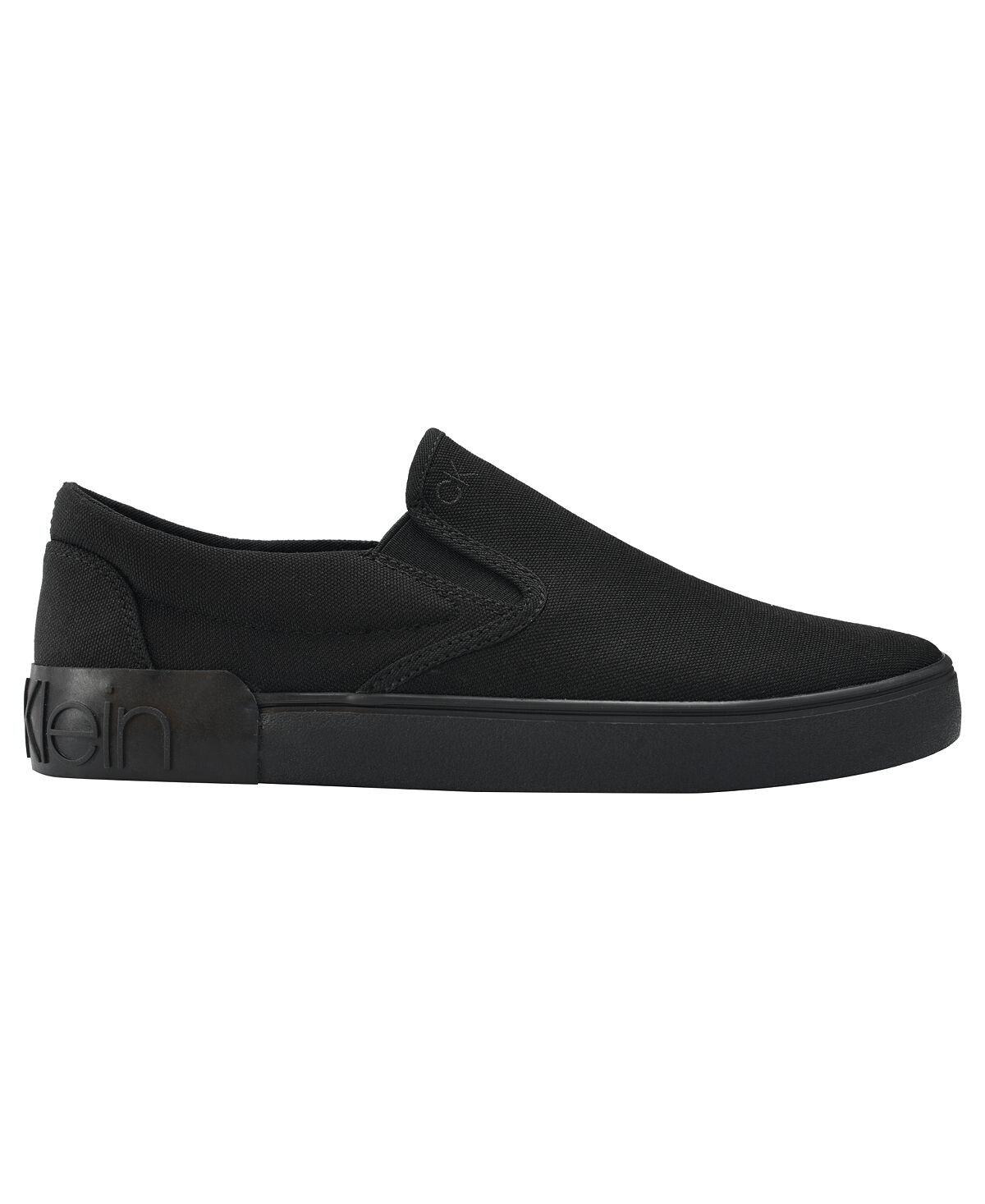 Кроссовки Calvin Klein Men's Ryor Casual Slip-On, черный — фото 3