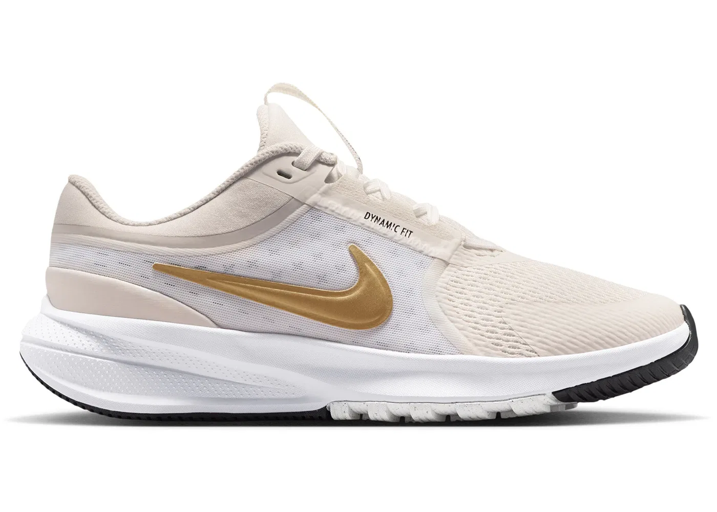 Детские кроссовки с сетчатым верхом Nike Star Runner 5 Nike, Platinum Tint/Black/Metallic Gold