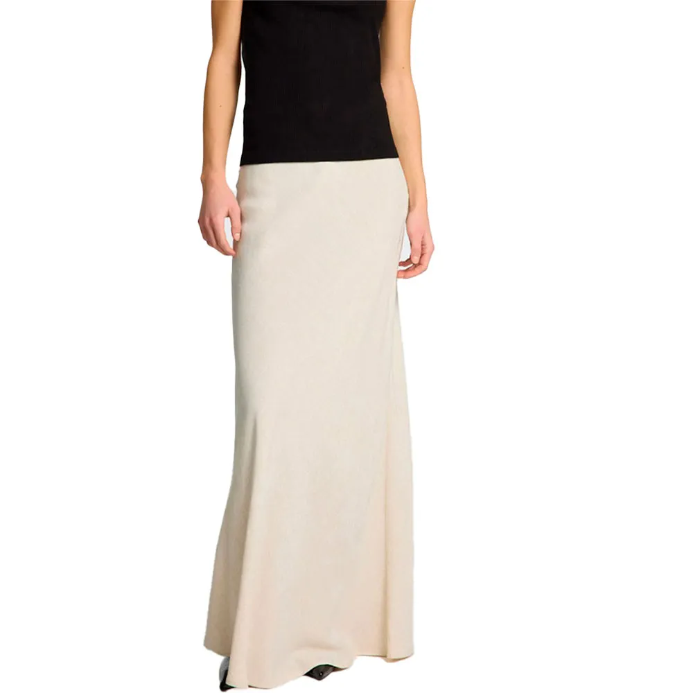 

Юбка Selected Viva-Lena Ankle Sun skirt, бежевый
