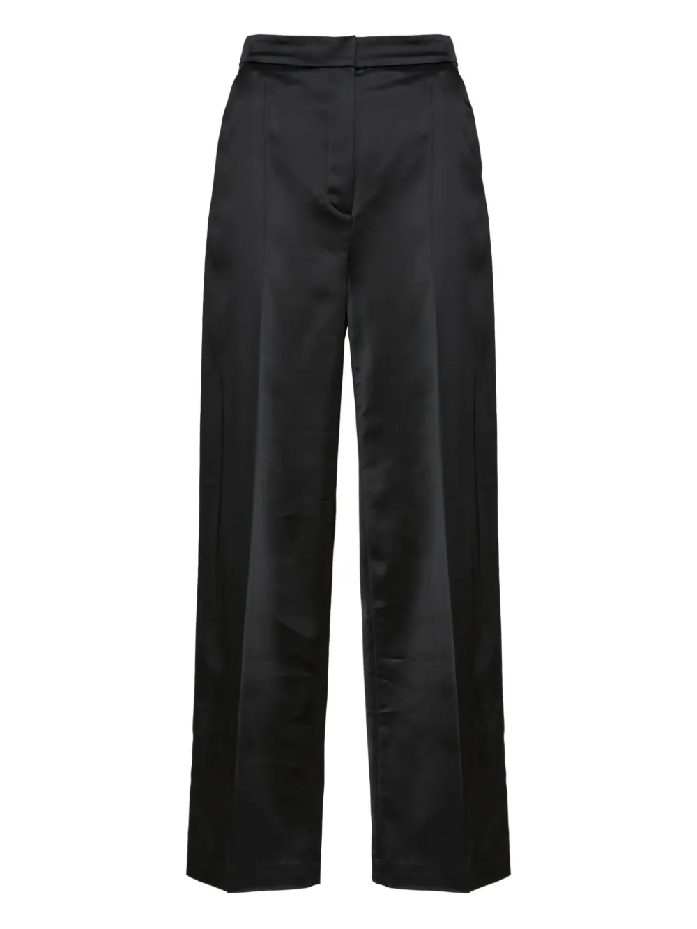 

Атласные брюки Yves Salomon, черный