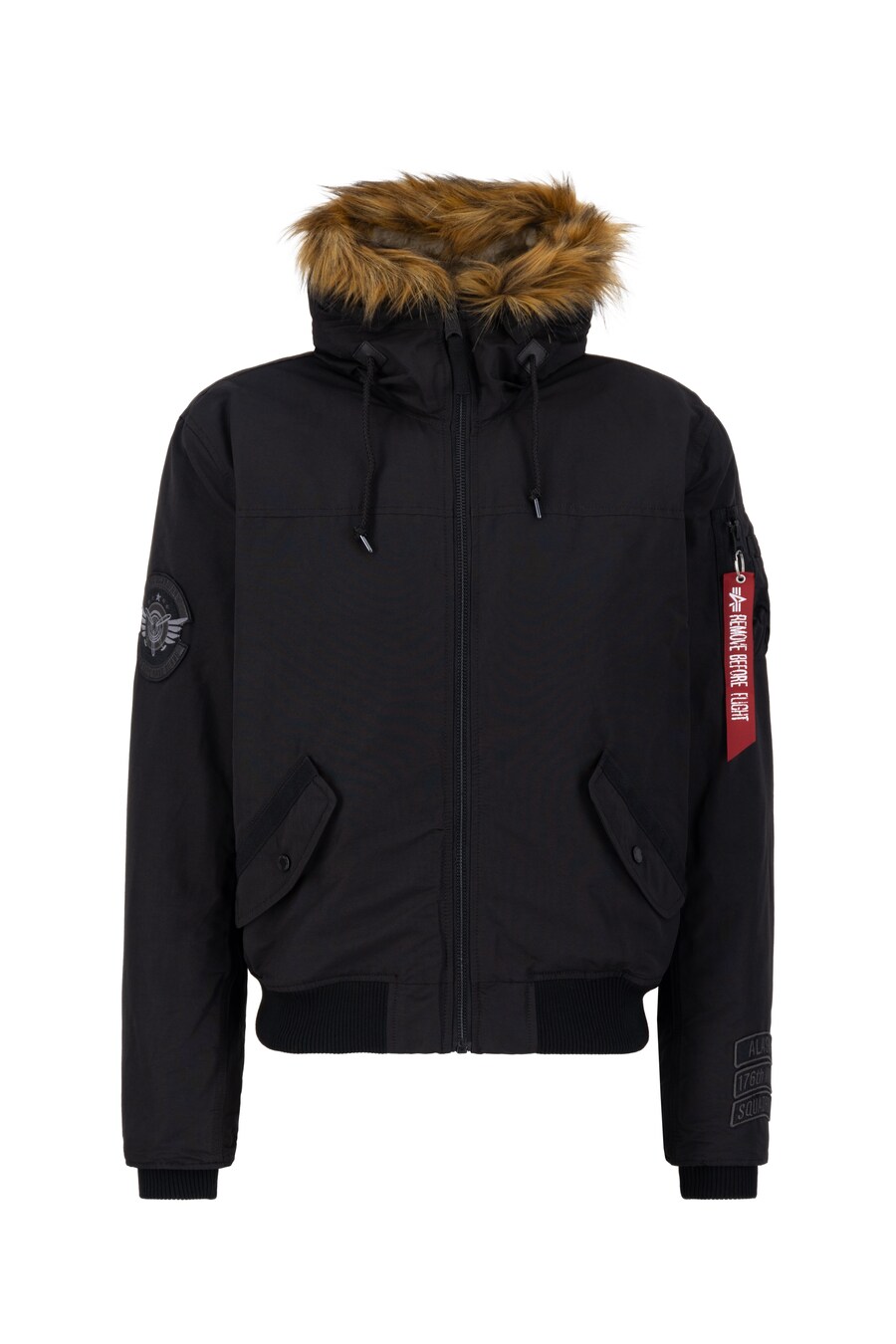 

Зимняя куртка ALPHA INDUSTRIES, черный