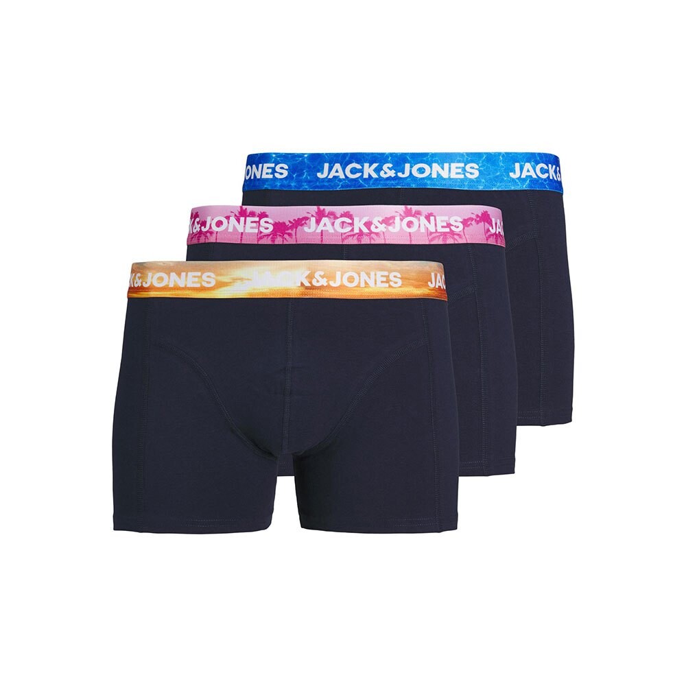 

Боксеры Jack & Jones 12261451 Luca Solid 3 шт, разноцветный