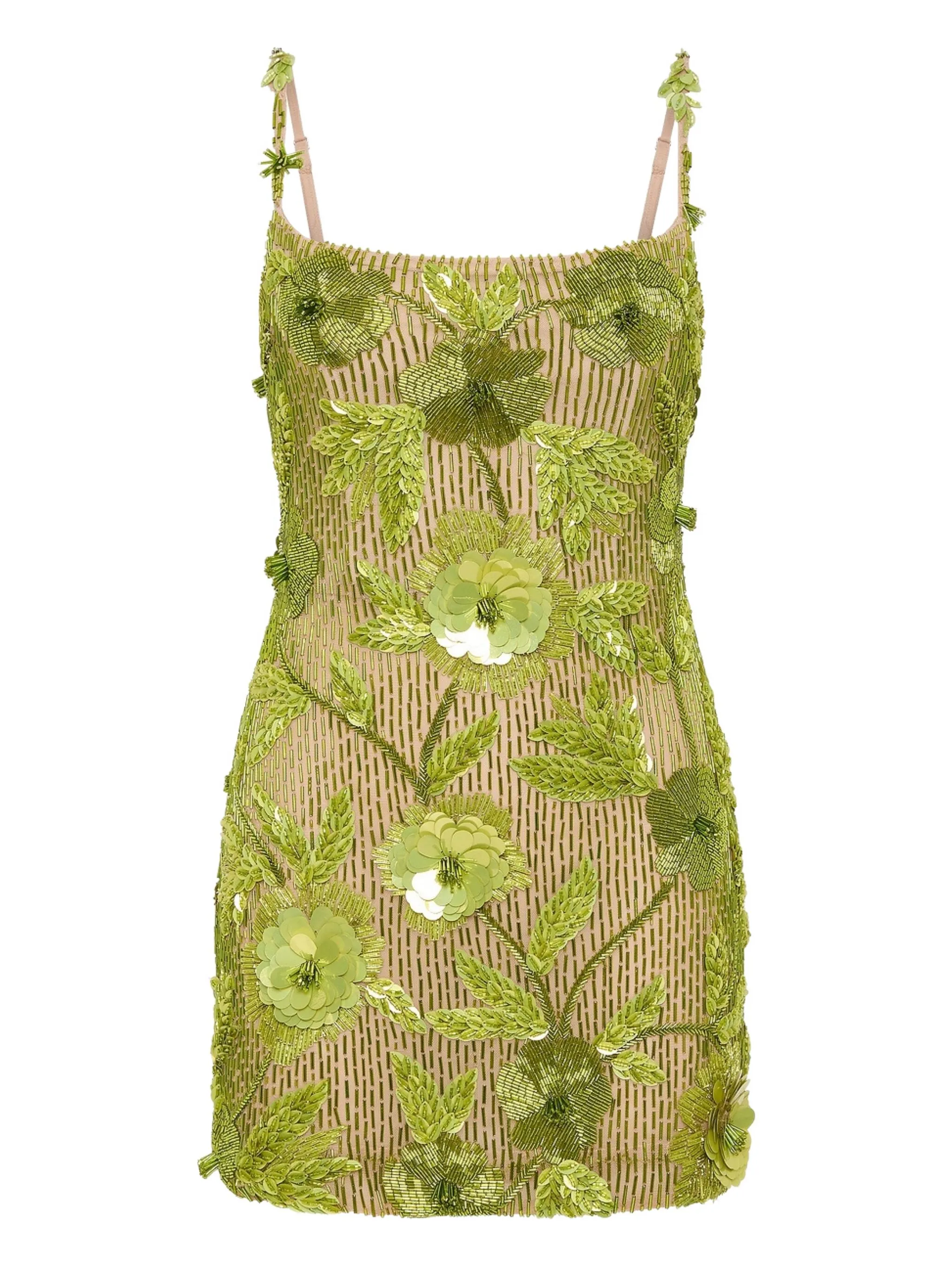 

Платье мини Pierre Rachel Gilbert, зеленый