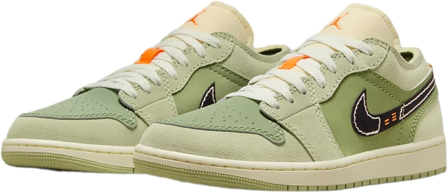 Мужские кроссовки Nike Air Jordan 1 Retro Low OG, зеленый — фото 3