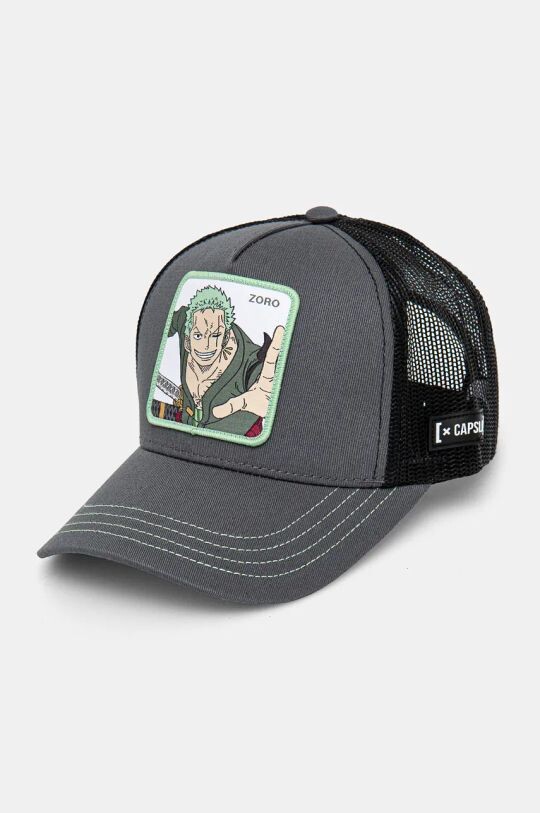 

Детская бейсболка One Piece Trucker Capslab, серый