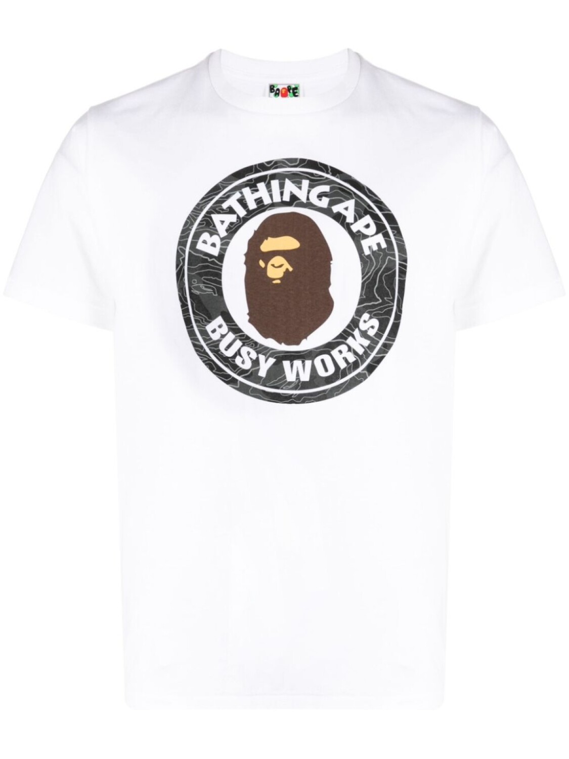 

A BATHING APE футболка Busy Works, белый