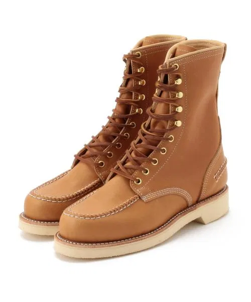 Ботинки Wood n' Stream 1957 Weinbrenner x Beams Plus кожаные коричневые