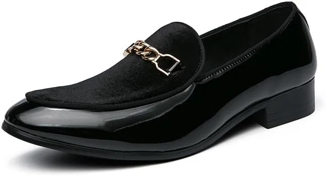 Лоферы замшевые Luxury Penny, черный Senlongbao