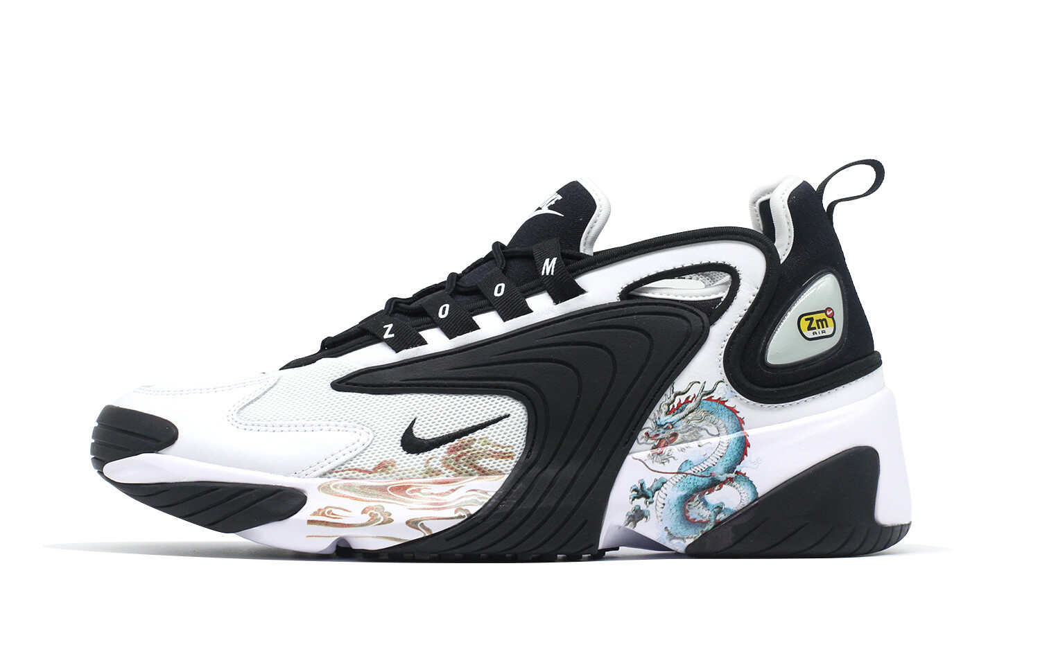 

Кроссовки Zoom 2K для бега унисекс с низким верхом, белый/черный Nike