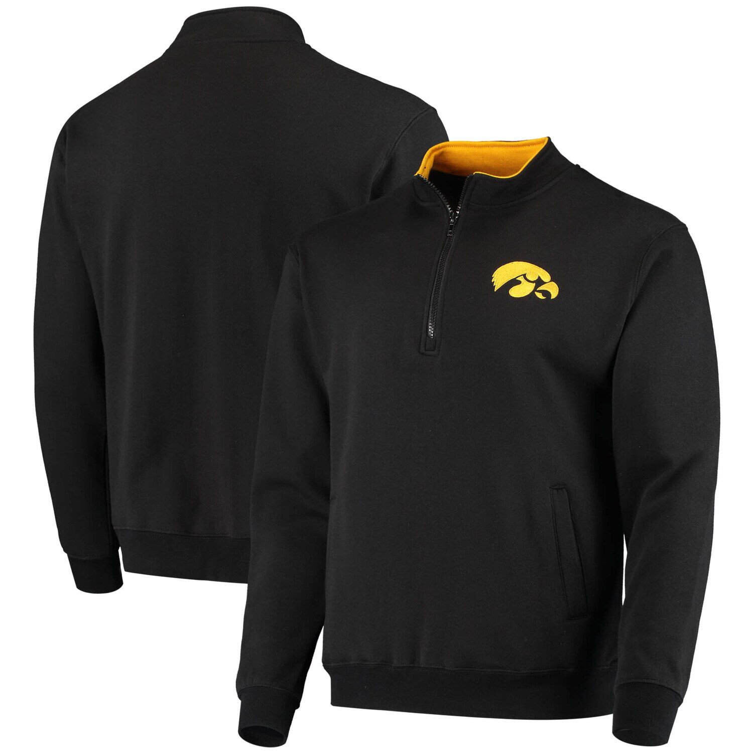 

Мужская черная куртка на молнии с логотипом Iowa Hawkeyes Tortugas черного цвета Colosseum, Черный, Мужская черная куртка на молнии с логотипом Iowa Hawkeyes Tortugas черного цвета Colosseum