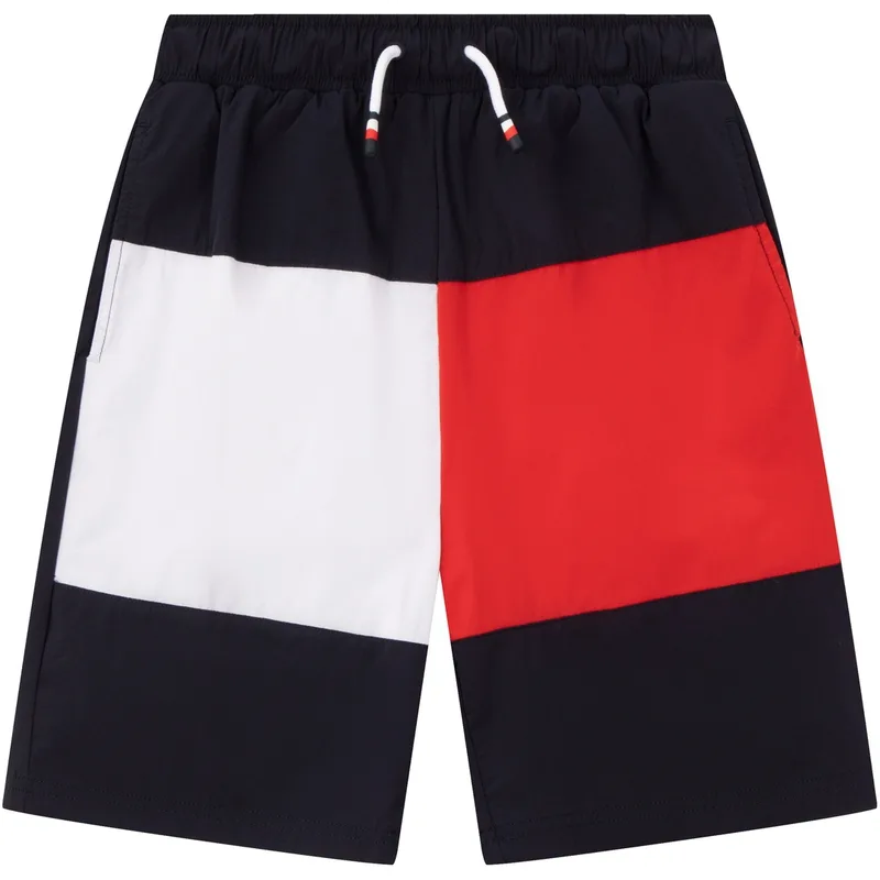 Tommy Hilfiger Шорты детские черные красные белые разноцветные