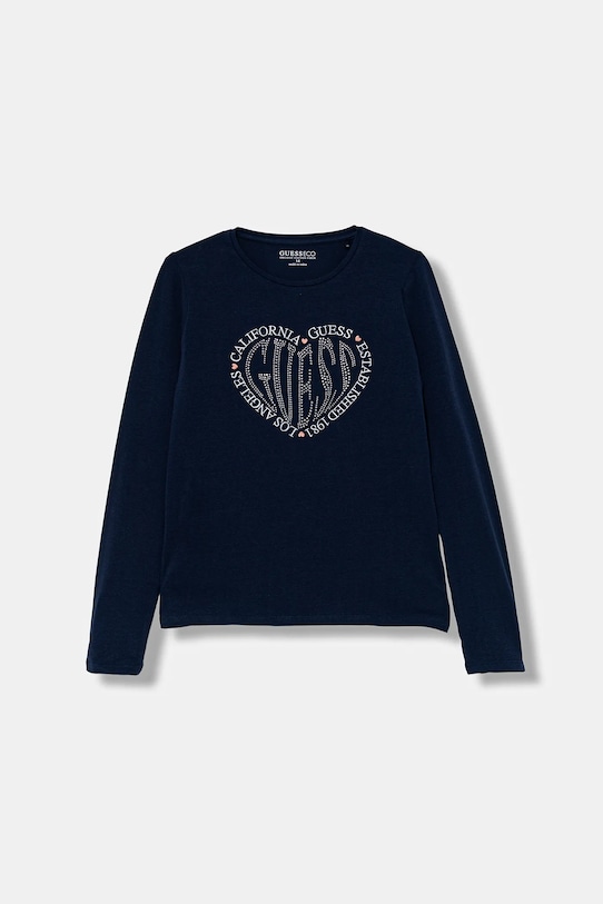 

Лонгслив Guess, темно-синий