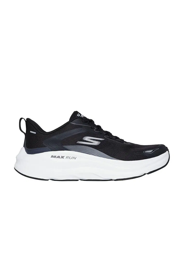 Кроссовки мужские, модель MAX RUN Skechers, белый/черный